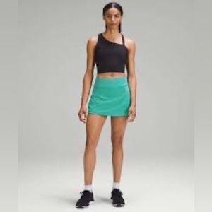 NWT Lululemon Pace Rival mid-rise skirt Long sz 2